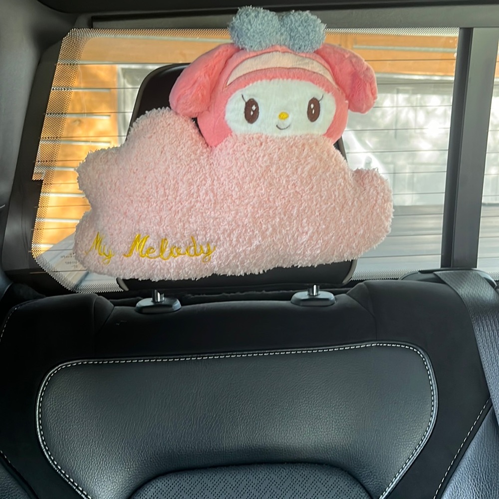My Melody car headrest